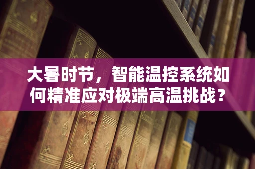 大暑时节，智能温控系统如何精准应对极端高温挑战？