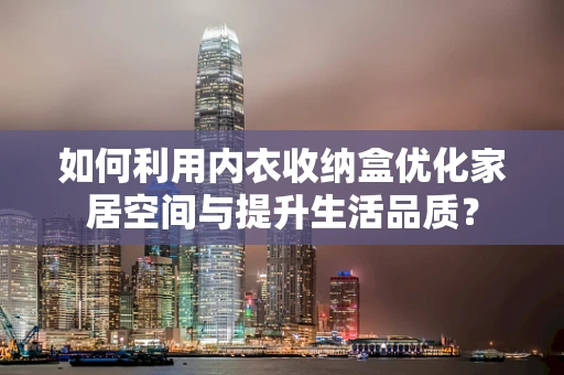 如何利用内衣收纳盒优化家居空间与提升生活品质？