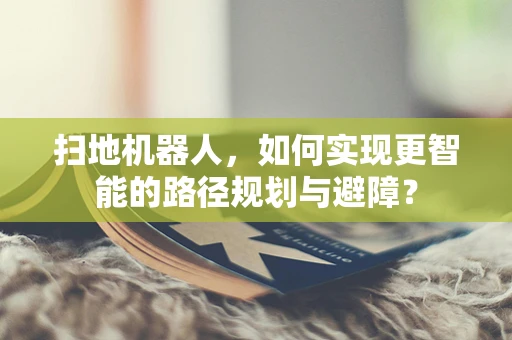 扫地机器人，如何实现更智能的路径规划与避障？