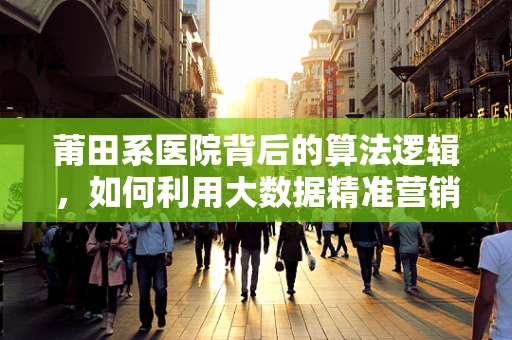 莆田系医院背后的算法逻辑，如何利用大数据精准营销？