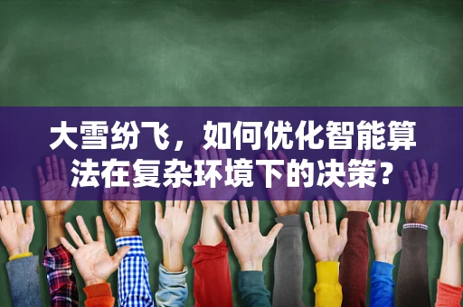 大雪纷飞，如何优化智能算法在复杂环境下的决策？
