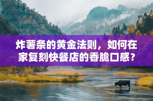 炸薯条的黄金法则，如何在家复刻快餐店的香脆口感？