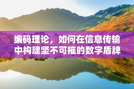 编码理论，如何在信息传输中构建坚不可摧的数字盾牌？