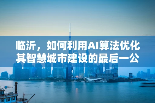 临沂，如何利用AI算法优化其智慧城市建设的最后一公里？