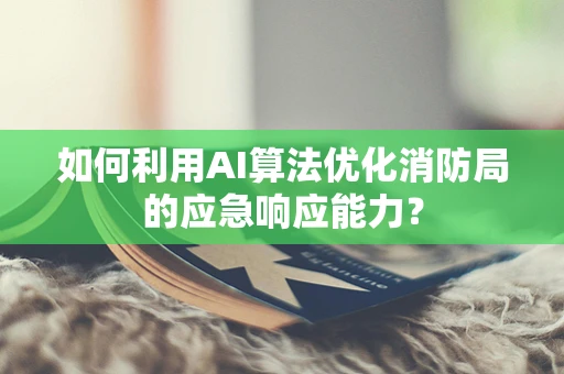 如何利用AI算法优化消防局的应急响应能力？