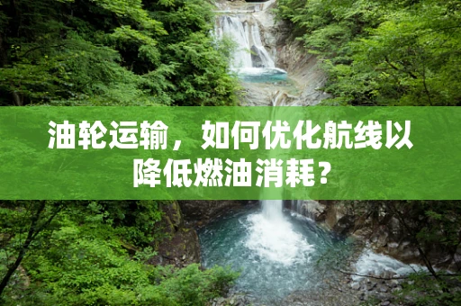 油轮运输，如何优化航线以降低燃油消耗？