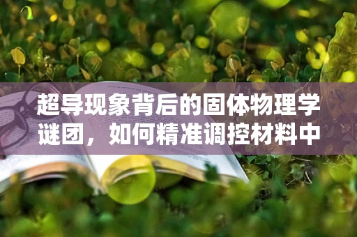 超导现象背后的固体物理学谜团，如何精准调控材料中的电子行为？