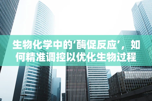 生物化学中的‘酶促反应’，如何精准调控以优化生物过程？