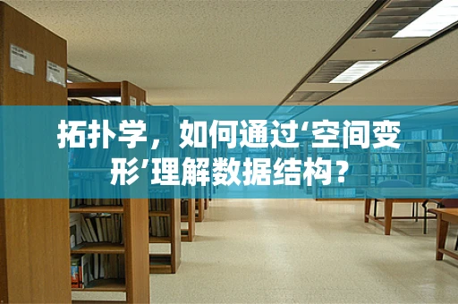 拓扑学，如何通过‘空间变形’理解数据结构？