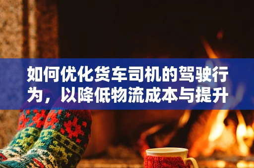 如何优化货车司机的驾驶行为，以降低物流成本与提升运输效率？