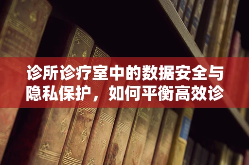 诊所诊疗室中的数据安全与隐私保护，如何平衡高效诊疗与患者隐私？
