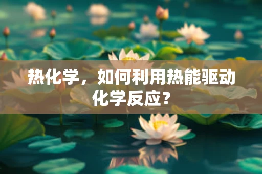 热化学，如何利用热能驱动化学反应？