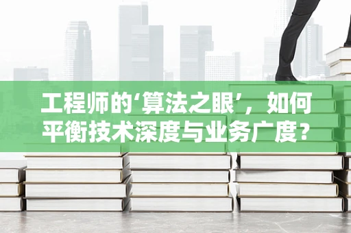 工程师的‘算法之眼’，如何平衡技术深度与业务广度？