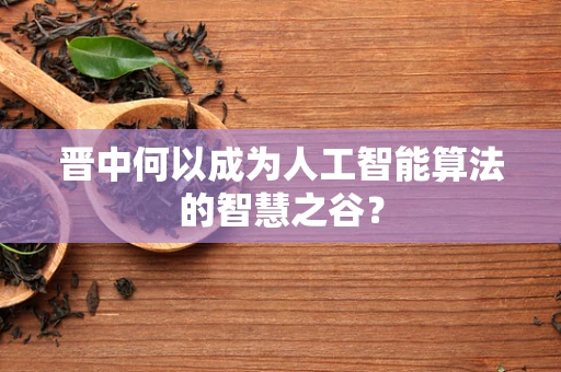 晋中何以成为人工智能算法的智慧之谷？