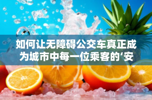 如何让无障碍公交车真正成为城市中每一位乘客的‘安全港湾’？