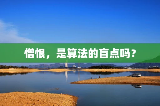 憎恨，是算法的盲点吗？