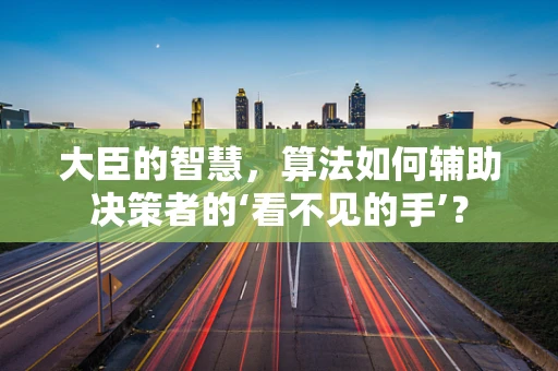 大臣的智慧，算法如何辅助决策者的‘看不见的手’？