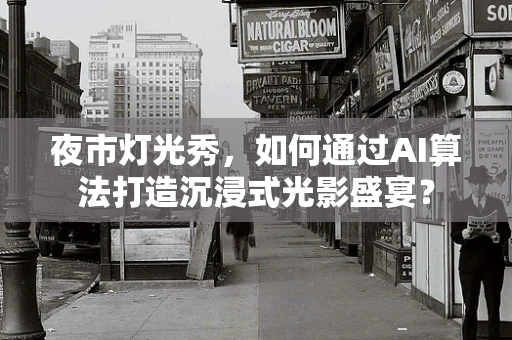 夜市灯光秀，如何通过AI算法打造沉浸式光影盛宴？