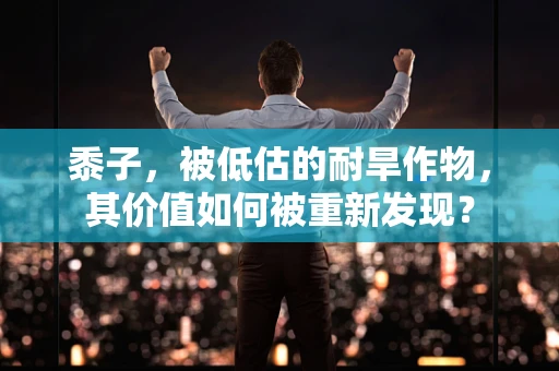 黍子，被低估的耐旱作物，其价值如何被重新发现？