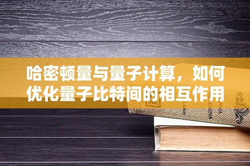 哈密顿量与量子计算，如何优化量子比特间的相互作用？