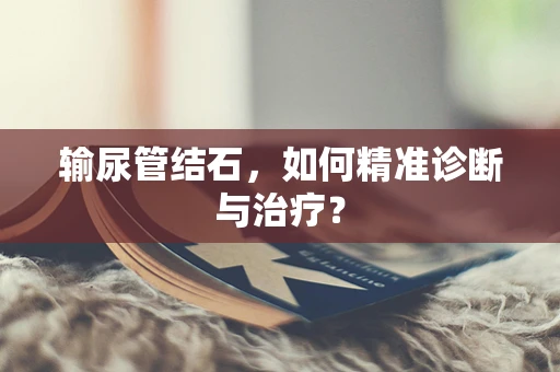 输尿管结石，如何精准诊断与治疗？