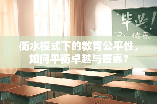 衡水模式下的教育公平性，如何平衡卓越与普惠？