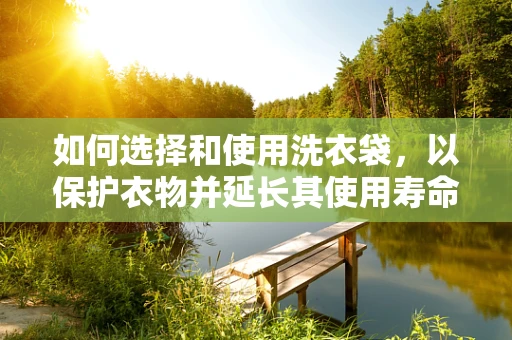 如何选择和使用洗衣袋，以保护衣物并延长其使用寿命？