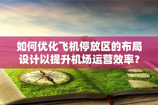 如何优化飞机停放区的布局设计以提升机场运营效率？