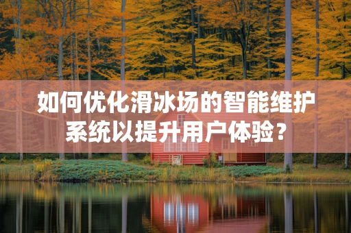 如何优化滑冰场的智能维护系统以提升用户体验？