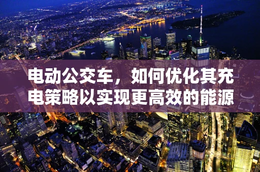 电动公交车，如何优化其充电策略以实现更高效的能源利用？