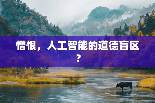 憎恨，人工智能的道德盲区？