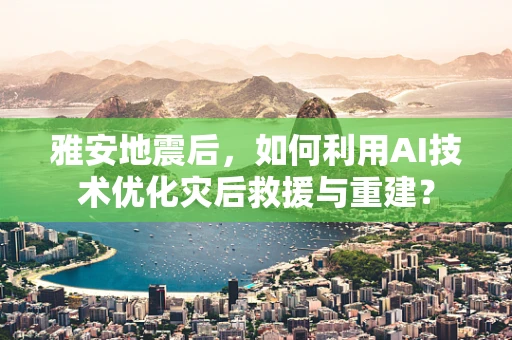 雅安地震后，如何利用AI技术优化灾后救援与重建？
