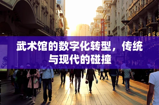 武术馆的数字化转型，传统与现代的碰撞