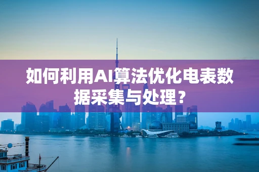 如何利用AI算法优化电表数据采集与处理？