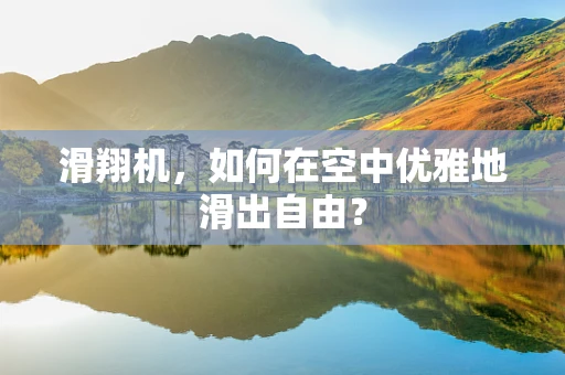 滑翔机，如何在空中优雅地滑出自由？