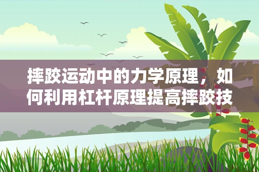 摔跤运动中的力学原理，如何利用杠杆原理提高摔跤技巧？