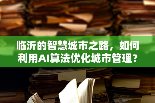 临沂的智慧城市之路，如何利用AI算法优化城市管理？