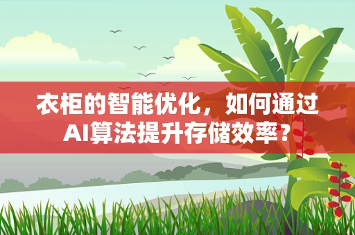 衣柜的智能优化，如何通过AI算法提升存储效率？