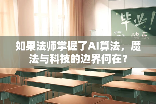 如果法师掌握了AI算法，魔法与科技的边界何在？