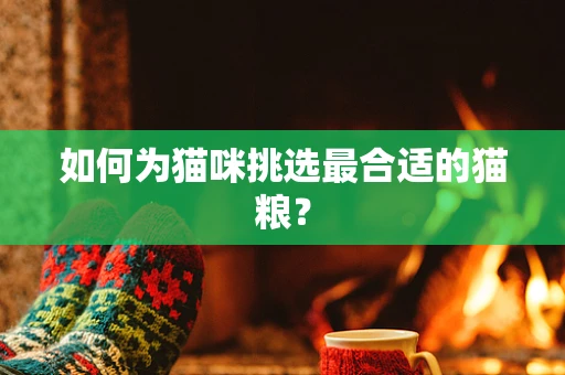 如何为猫咪挑选最合适的猫粮？
