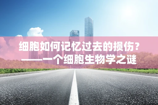 细胞如何记忆过去的损伤？——一个细胞生物学之谜