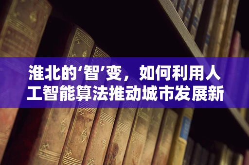 淮北的‘智’变，如何利用人工智能算法推动城市发展新篇章？
