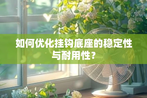 如何优化挂钩底座的稳定性与耐用性？