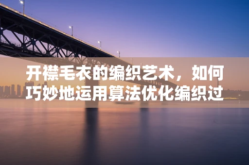 开襟毛衣的编织艺术，如何巧妙地运用算法优化编织过程？