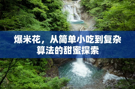 爆米花，从简单小吃到复杂算法的甜蜜探索