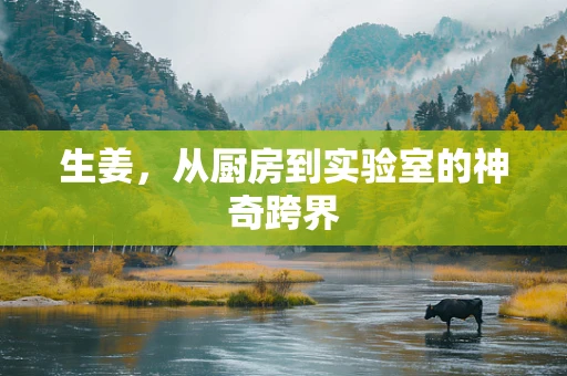 生姜，从厨房到实验室的神奇跨界