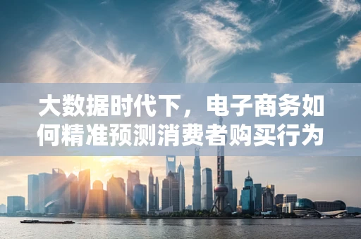 大数据时代下，电子商务如何精准预测消费者购买行为？