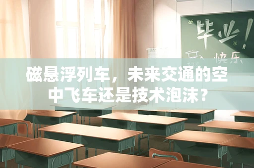 磁悬浮列车，未来交通的空中飞车还是技术泡沫？