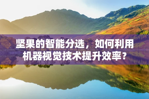 坚果的智能分选，如何利用机器视觉技术提升效率？