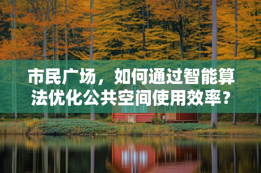 市民广场，如何通过智能算法优化公共空间使用效率？